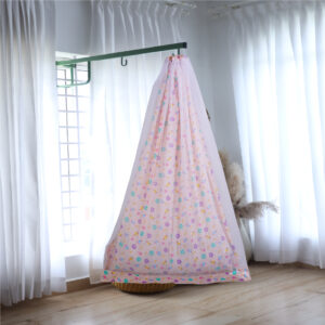 Peach Donut & Cupcake Cradle with Net and Window Hanger Set