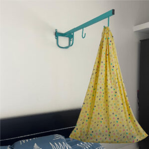 Yellow Teddy & Alphabet Cradle with & Wall Hanger Set