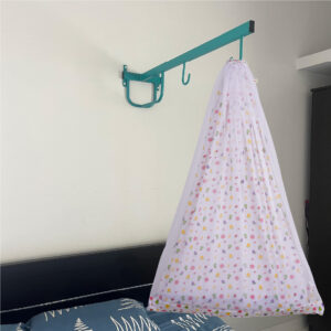 White Fruity Cradle with Net & Wall Hanger Set