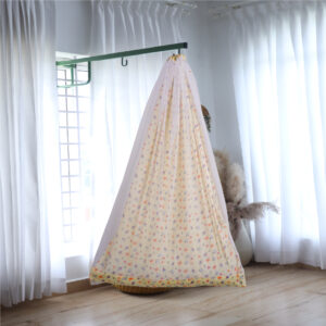 Yellow Fruity Cradle with Net and Window Hanger Set