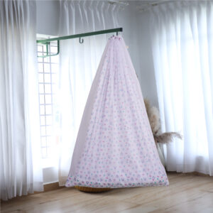 Blue Penguin & Umbrella Cradle with Net and Window Hanger Set