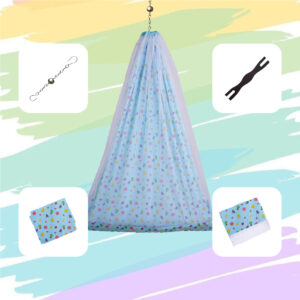 Blue Fruity Cradle Set