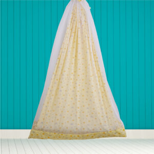 Yellow Crown & Rainbow Cradle with Net