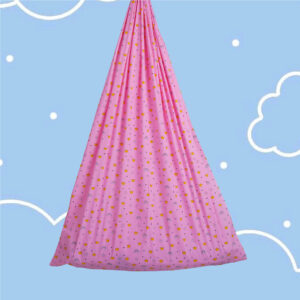 Pink Crown & Rainbow Cradle