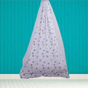 White Panda Cradle With Net