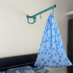 Blue Bunny Cradle with & Wall Hanger Set
