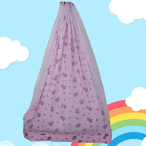 Pink Fairy Princess Cradle With Net
