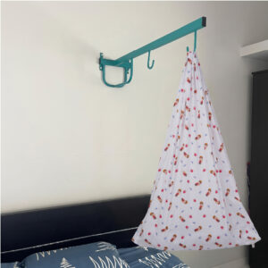 White Little Prince Cradle with & Wall Hanger Set